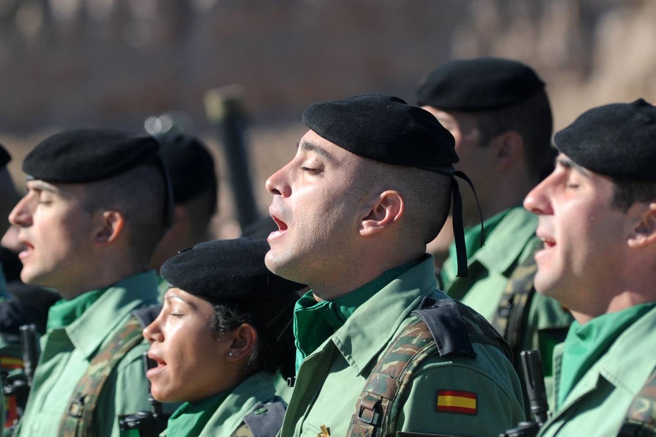 La III Bandera Paracaidista celebra el día de la Inmaculada