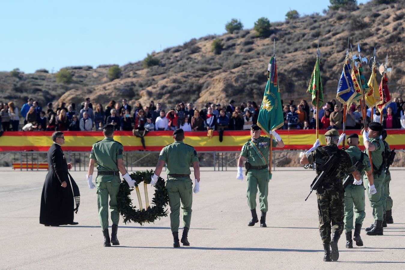 La III Bandera Paracaidista celebra el día de la Inmaculada