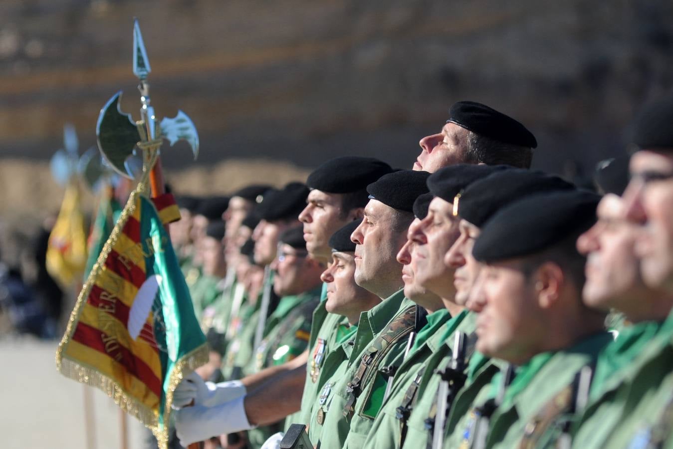 La III Bandera Paracaidista celebra el día de la Inmaculada