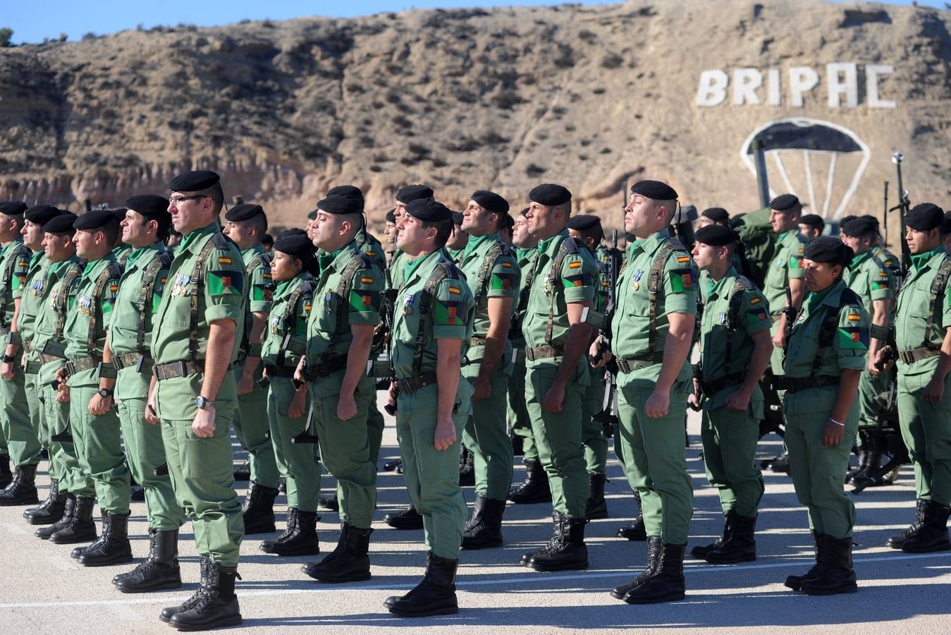 La III Bandera Paracaidista celebra el día de la Inmaculada
