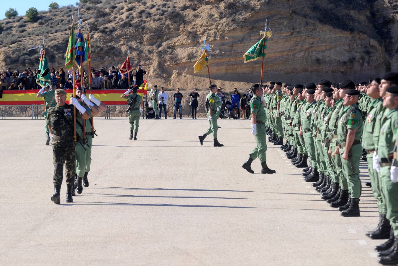 La III Bandera Paracaidista celebra el día de la Inmaculada