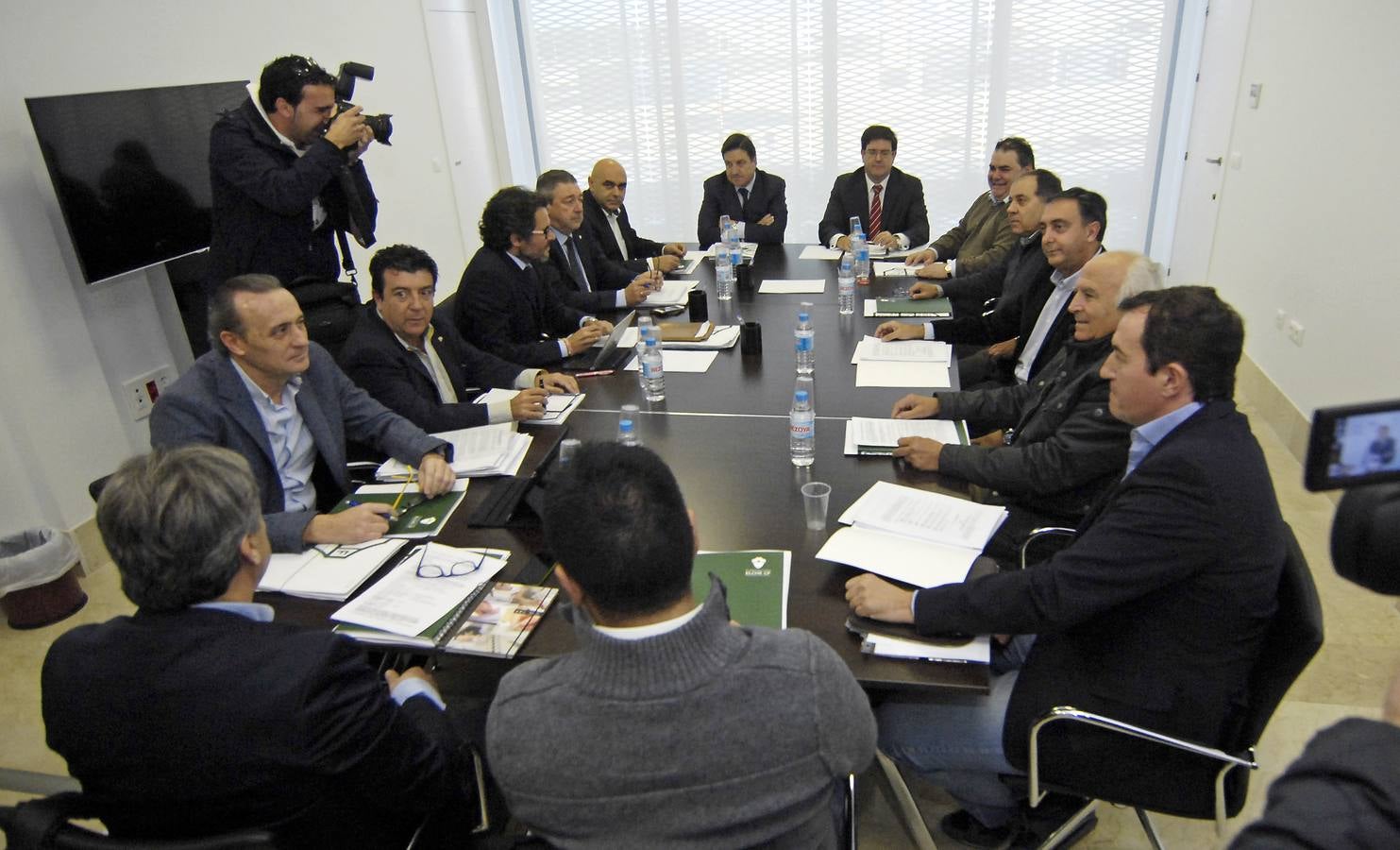 Reunión de los patronos de la Fundación Elche CF