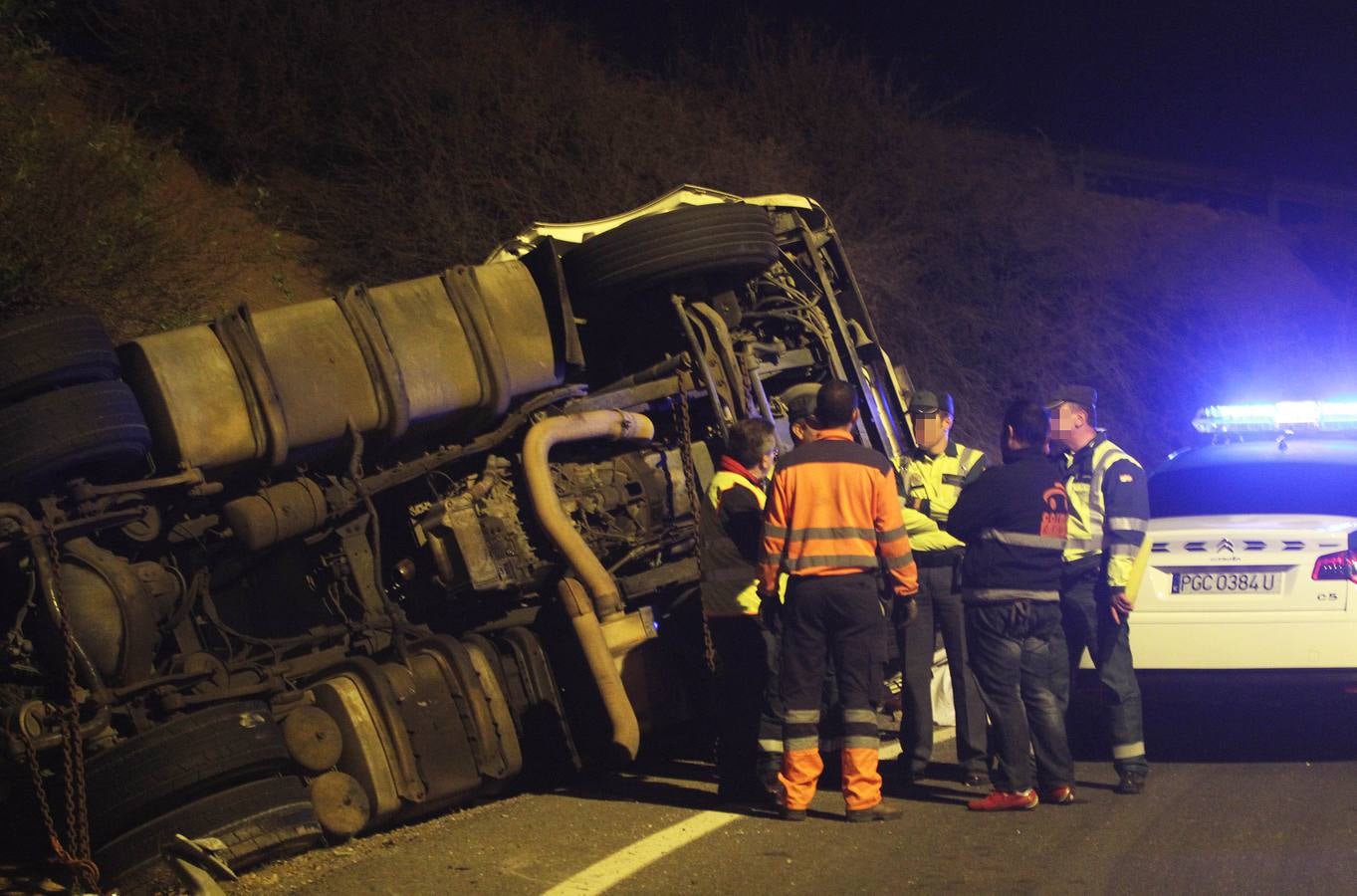 Accidente mortal en San Pedro del Pinatar (11-12-2014).