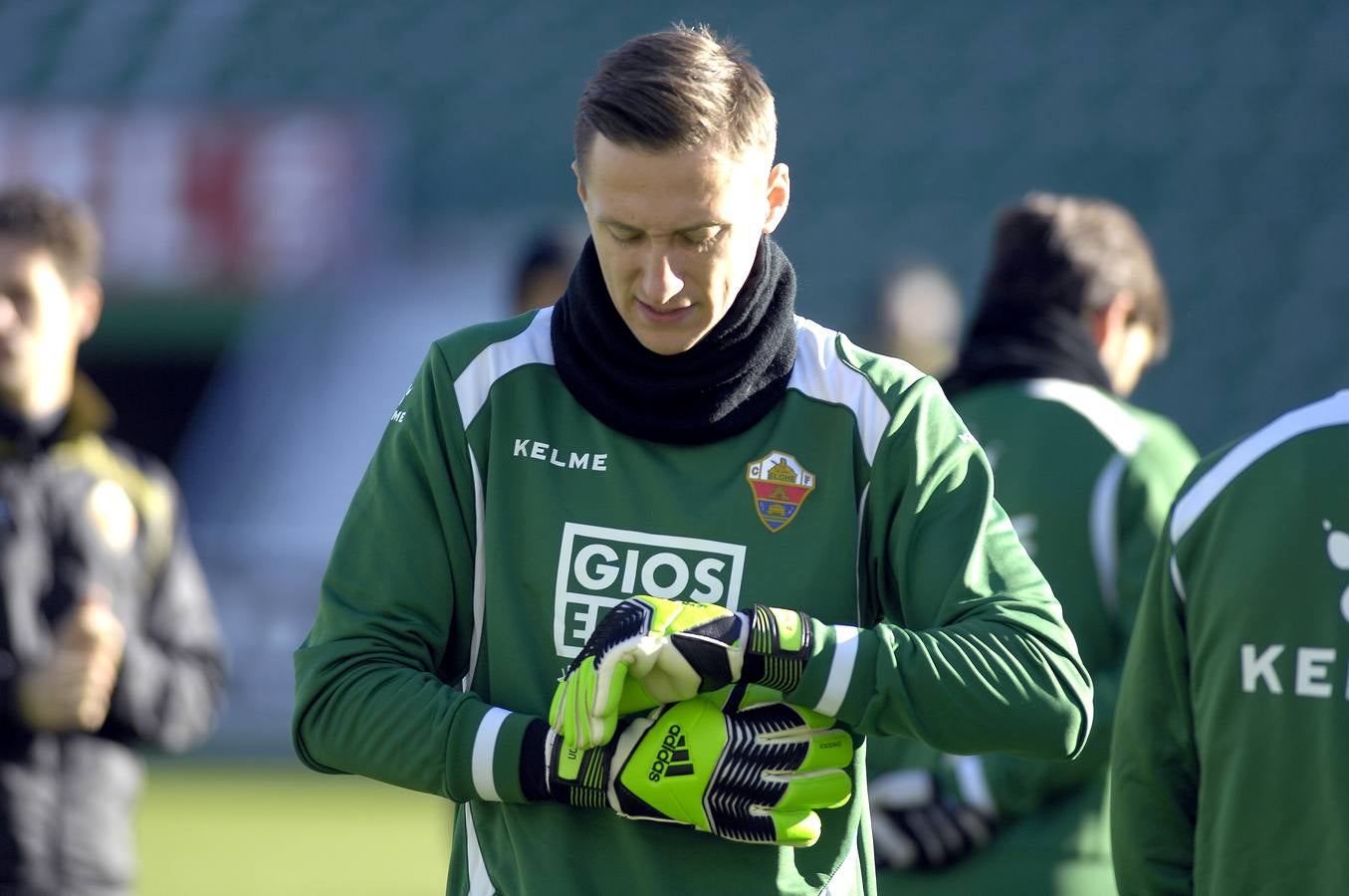 Entrenamiento del Elche CF