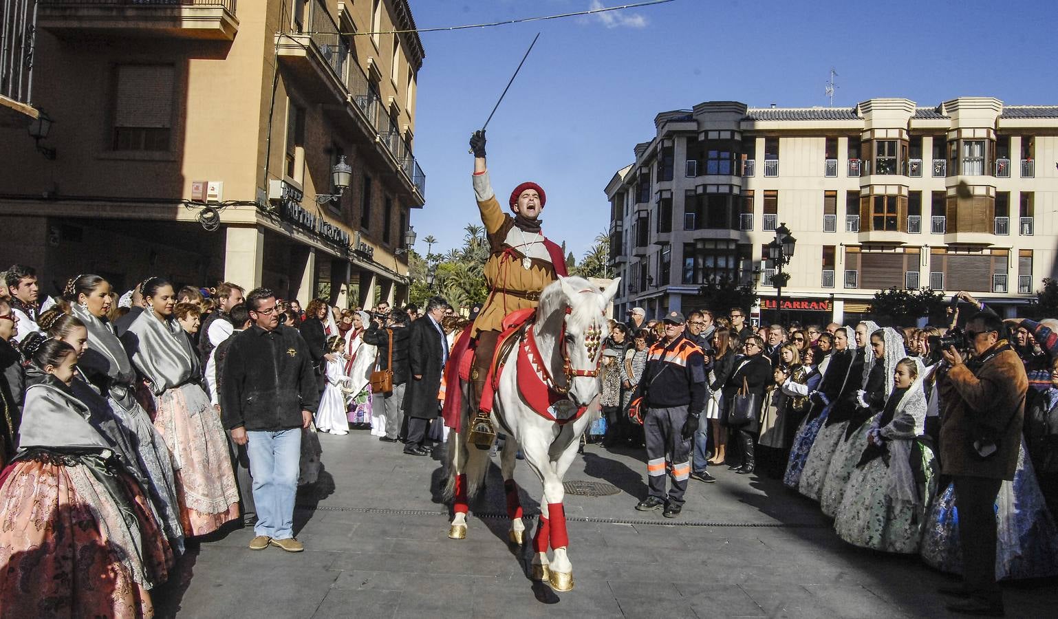 Procesión de la Virgen en Elche