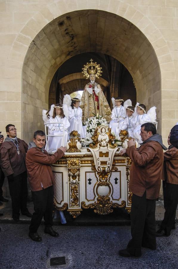 Procesión de la Virgen en Elche