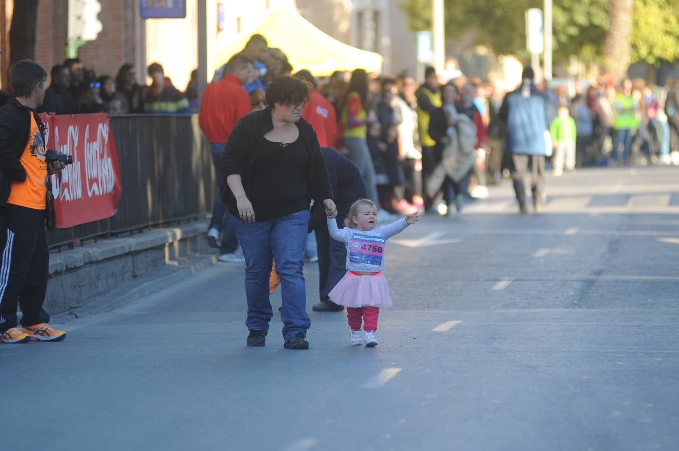 Los niños corren la San Silvestre de Murcia 2014