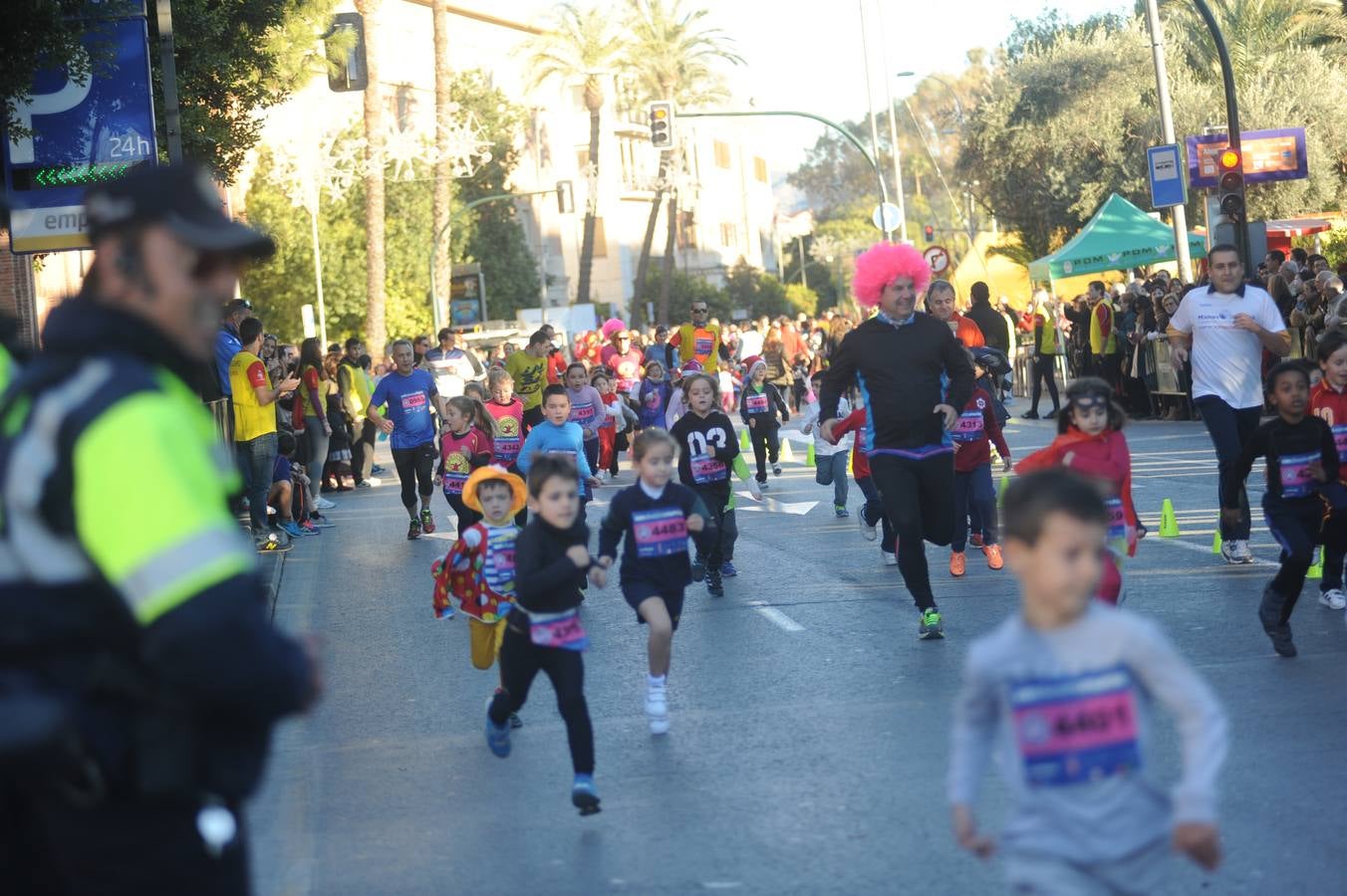 Los niños corren la San Silvestre de Murcia 2014