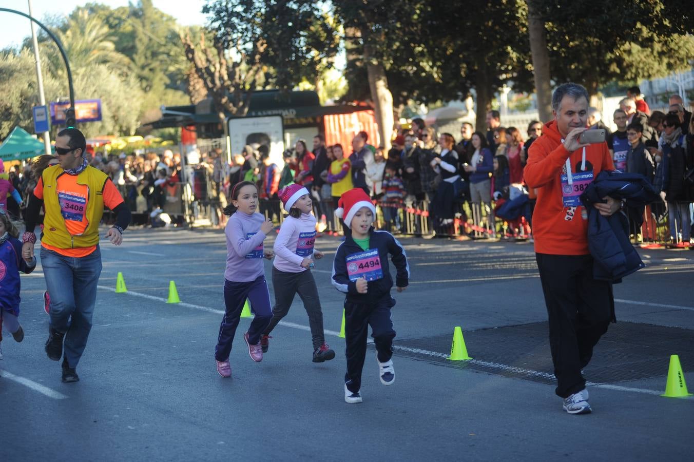 Los niños corren la San Silvestre de Murcia 2014