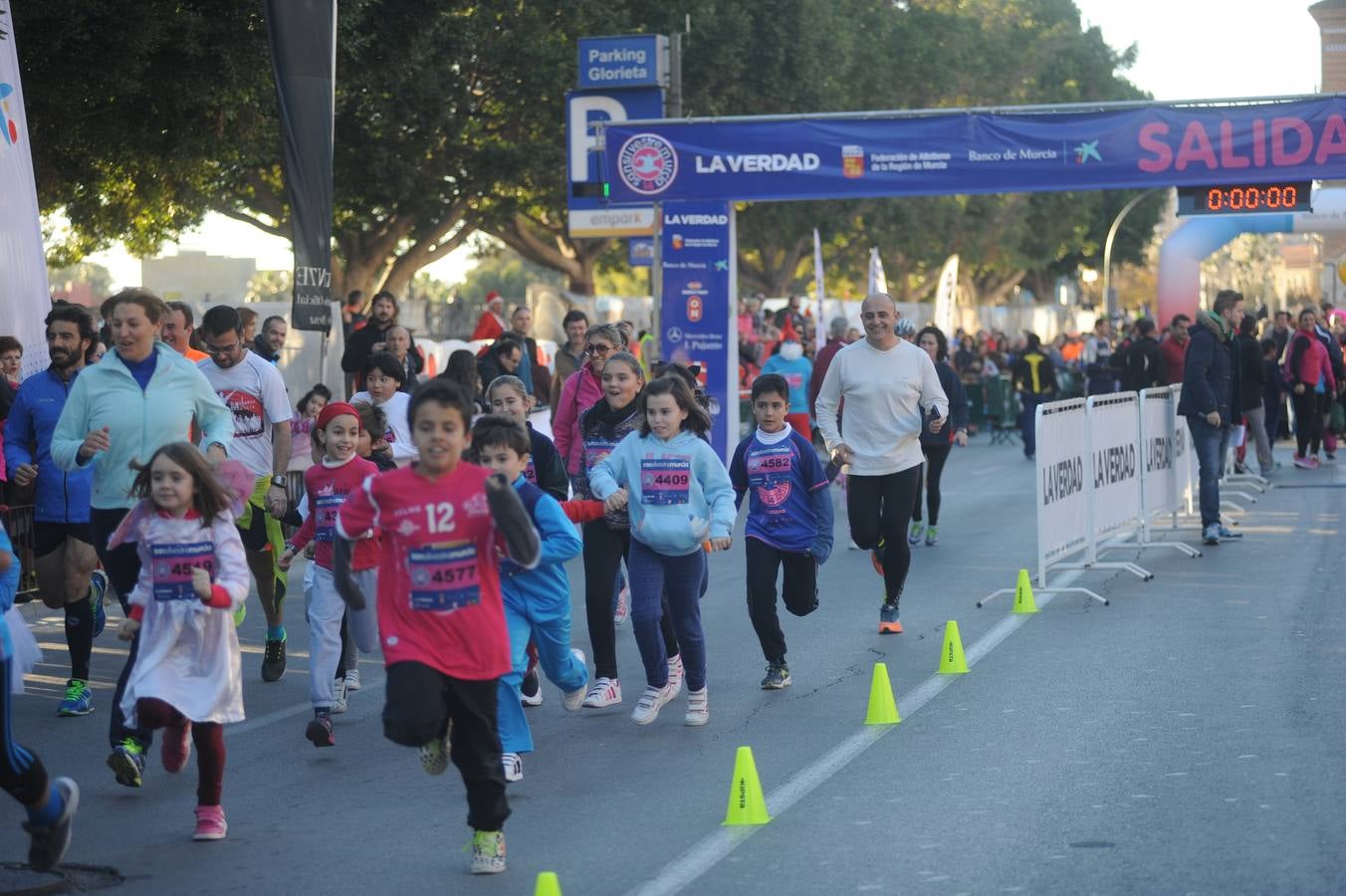 Los niños corren las San Silvestre de Murcia 2014 II