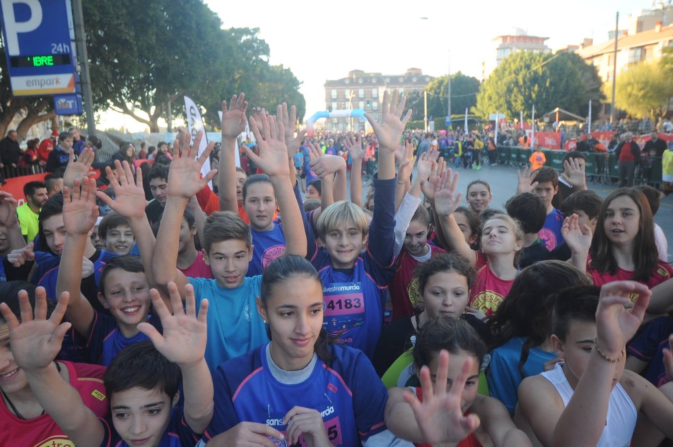 Los niños corren las San Silvestre de Murcia 2014 II