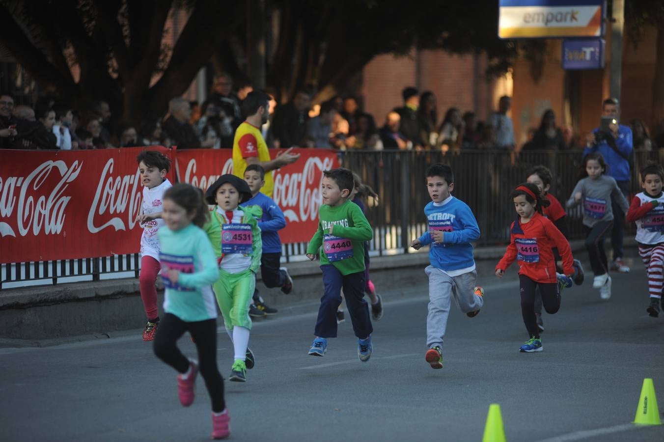 Los niños corren las San Silvestre de Murcia 2014 II