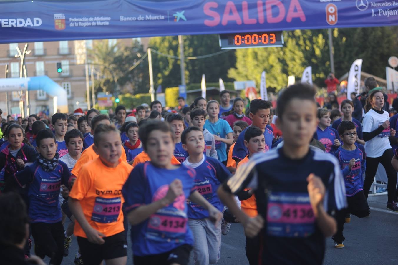 Los niños corren las San Silvestre de Murcia 2014 II