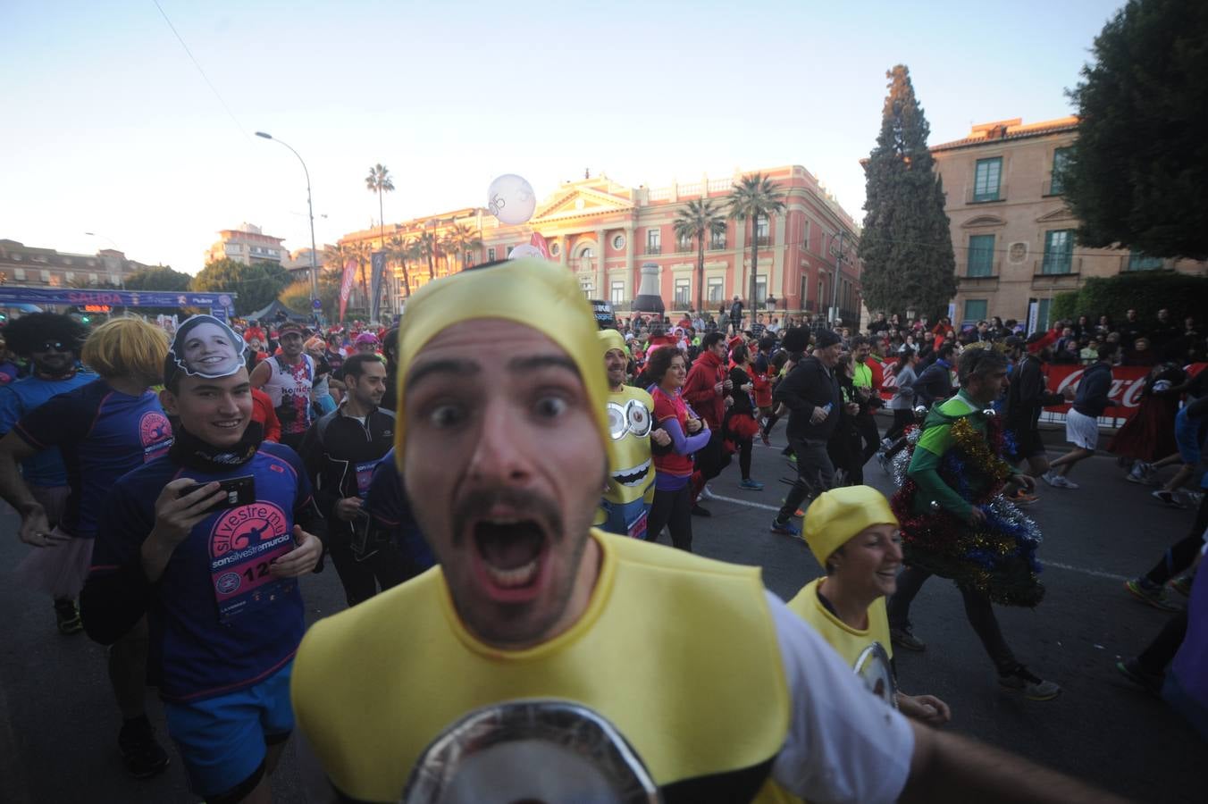 Disfraces en la San Silvestre de Murcia 2014