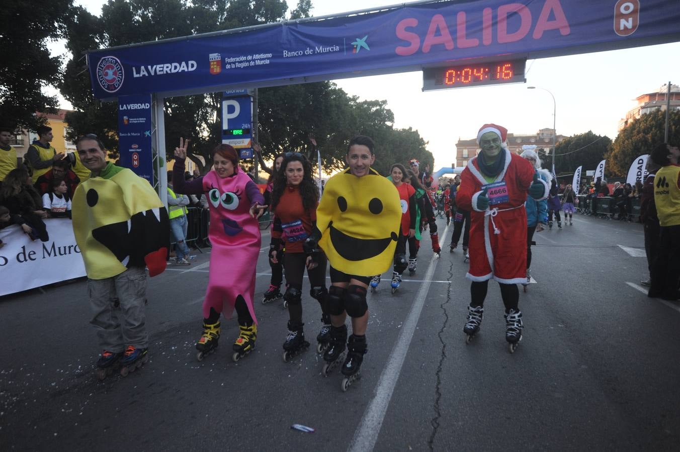 Disfraces en la San Silvestre de Murcia 2014