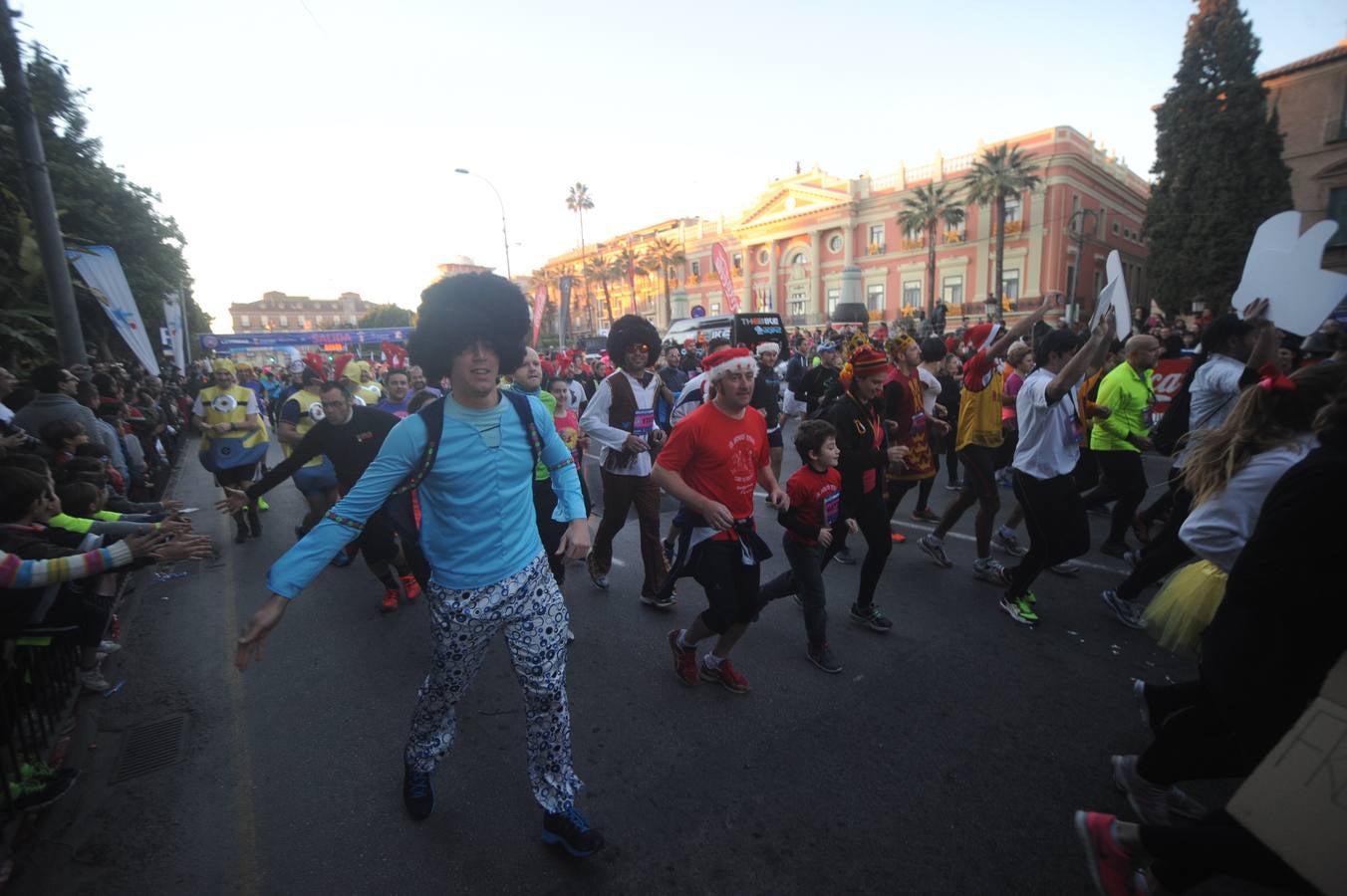 Disfraces en la San Silvestre de Murcia 2014