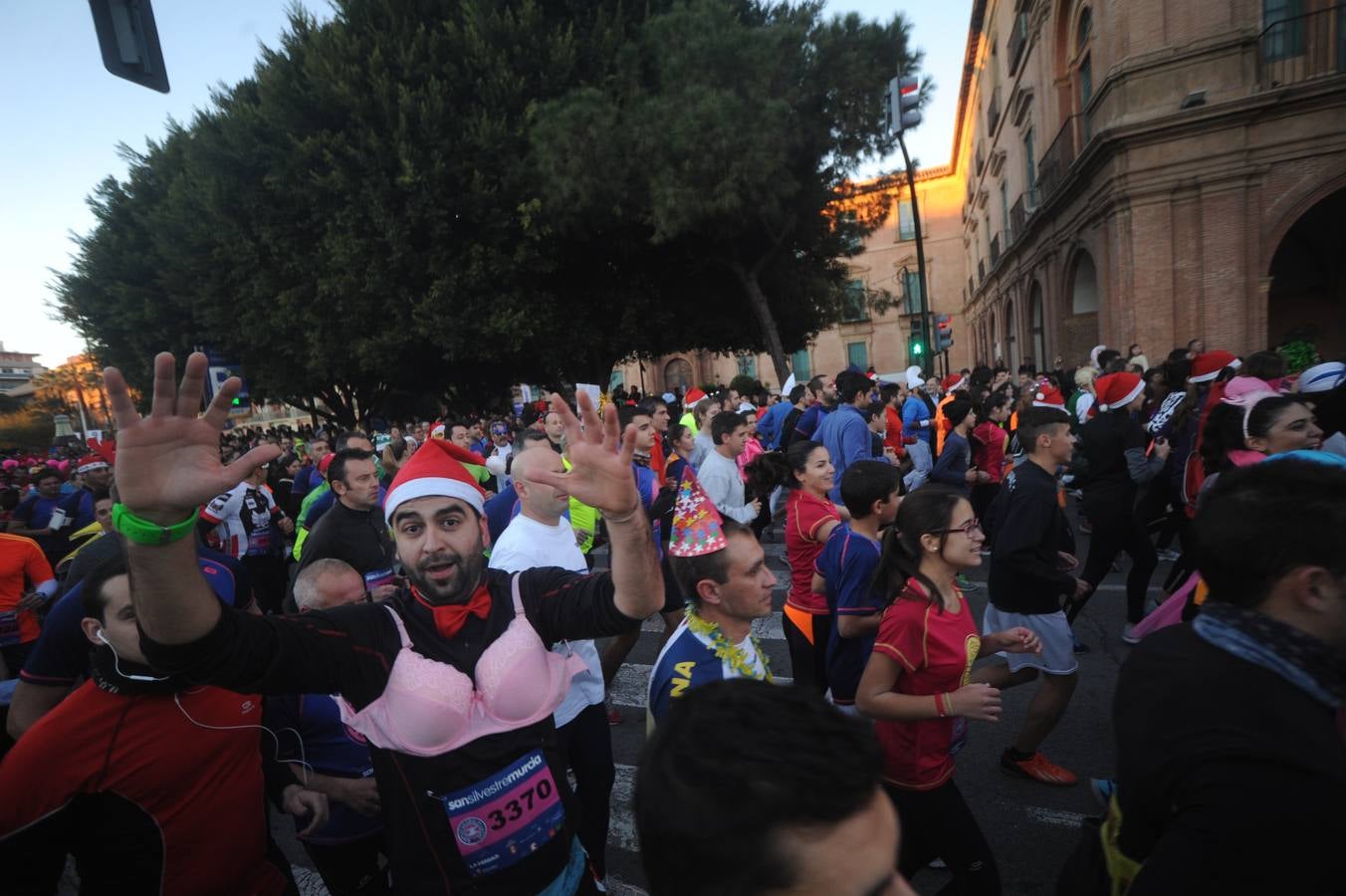 Disfraces en la San Silvestre de Murcia 2014