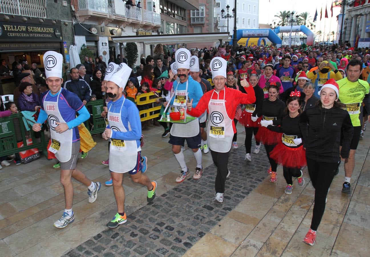 Salida de la San Silvestre de Cartagena