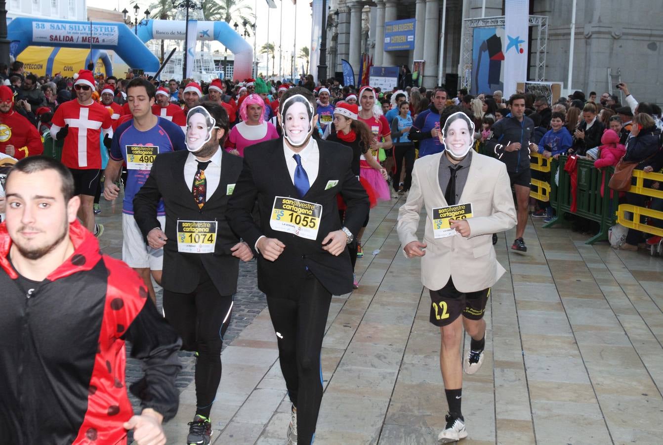 Salida de la San Silvestre de Cartagena