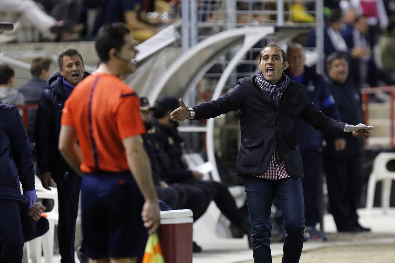 El UCAM Murcia, campeón de invierno tras vencer a El Palo (2-0)