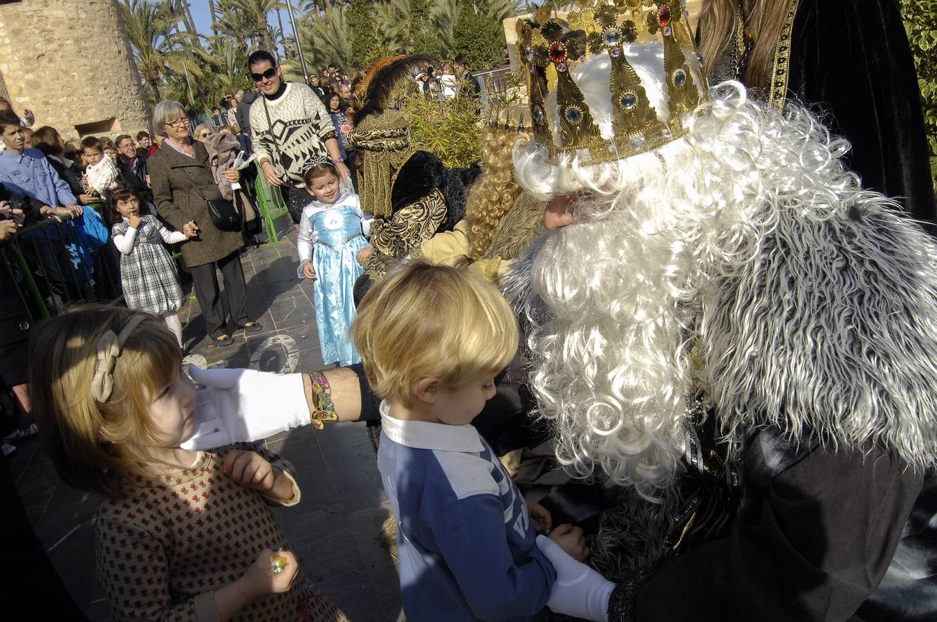 Los Reyes Magos en el Belén Viviente de Elche