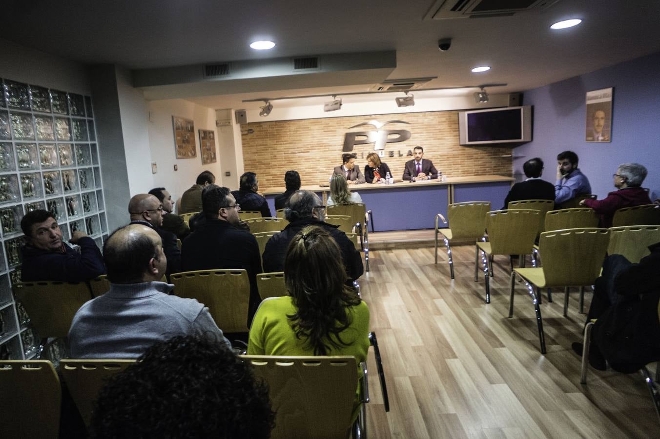 Reunión de la ejecutiva del PP de Orihuela