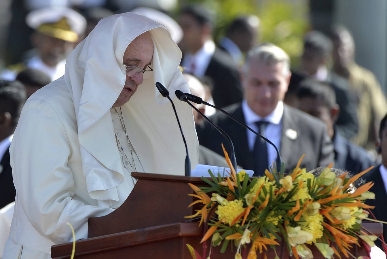 El Papa visita Sri Lanka