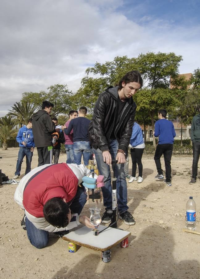 Huevos por los aires en la UMH