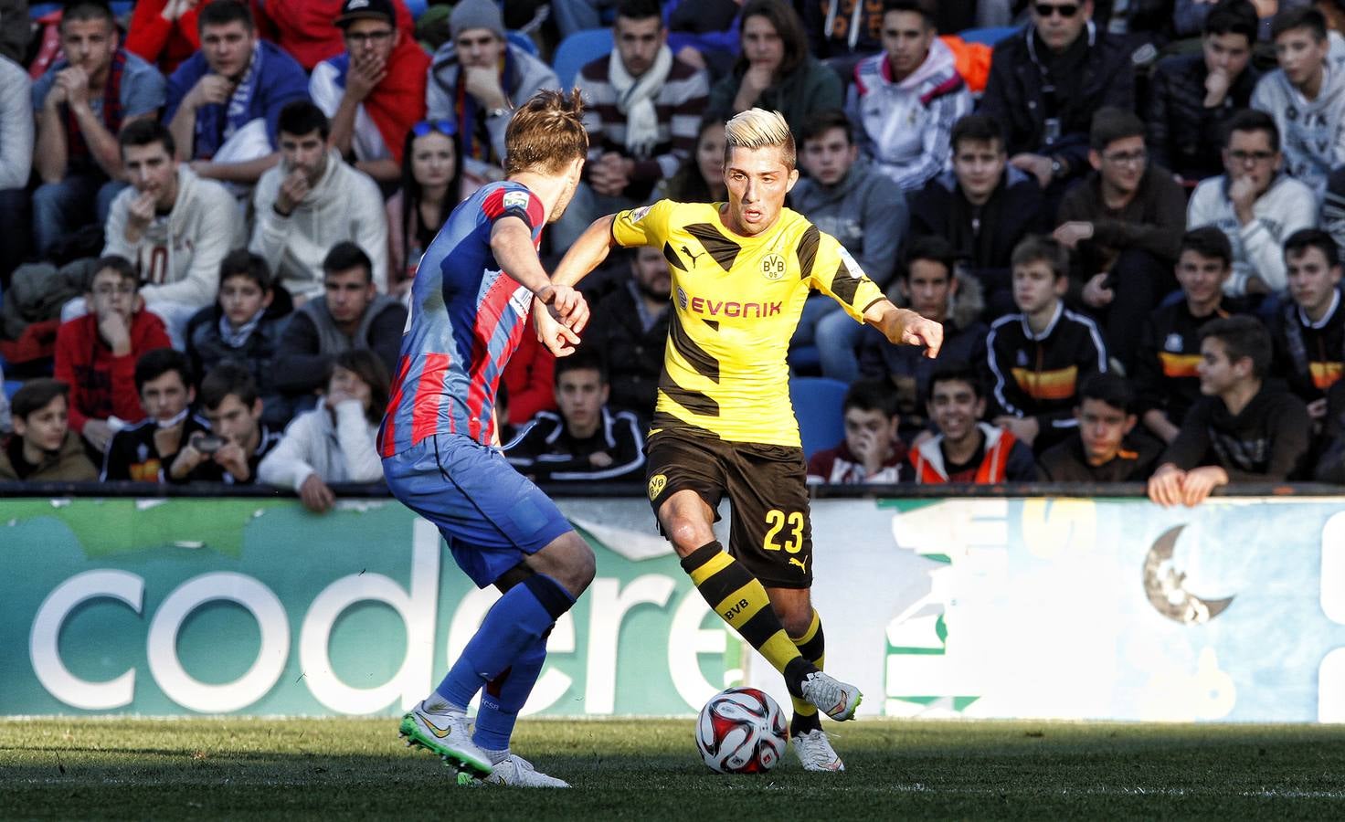 Partido entre Borussia Dortmund contra Steaua Bucarest