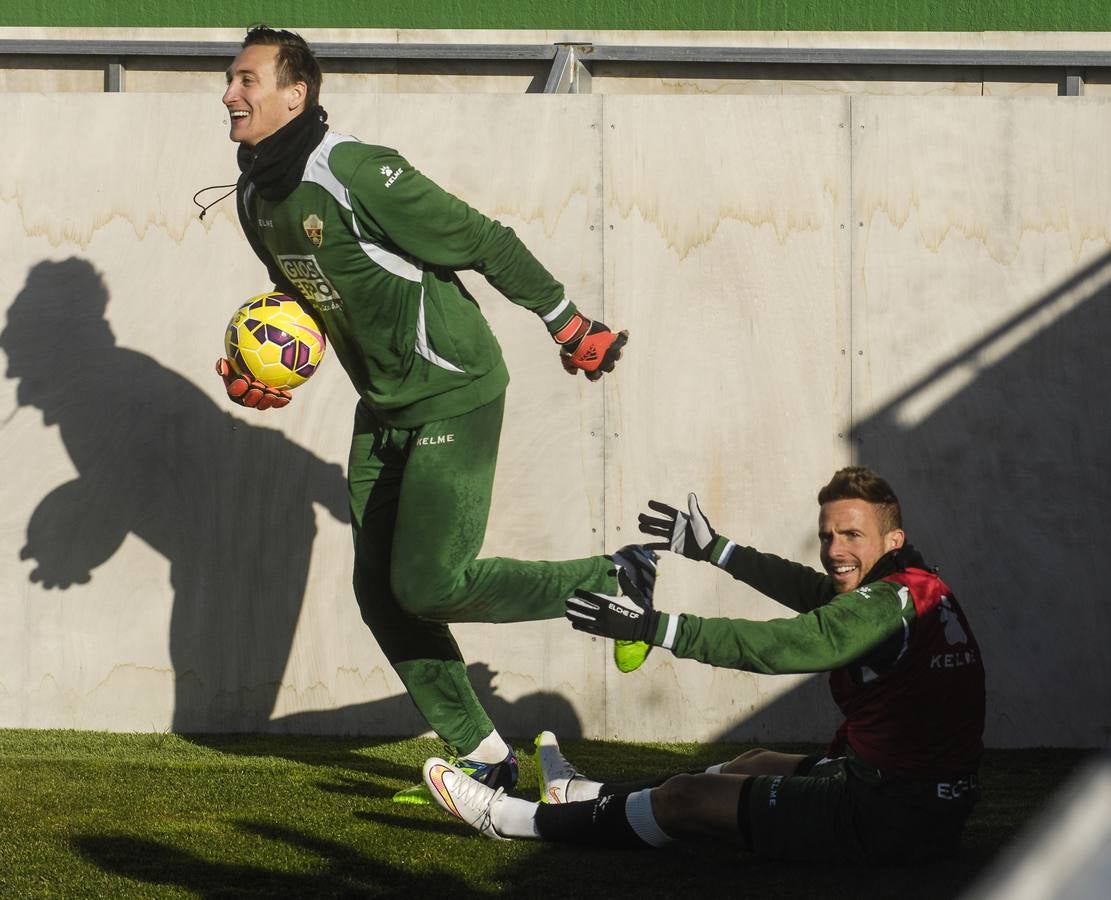 Entrenamiento del Elche CF