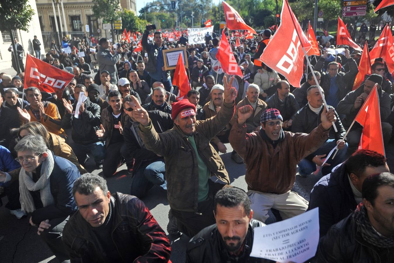 Clamor contra el abuso laboral en el campo murciano