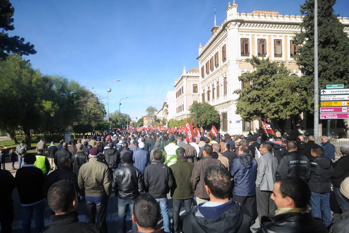 Clamor contra el abuso laboral en el campo murciano