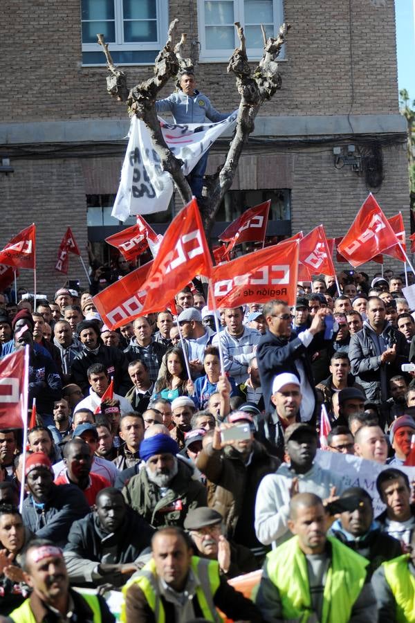 Clamor contra el abuso laboral en el campo murciano