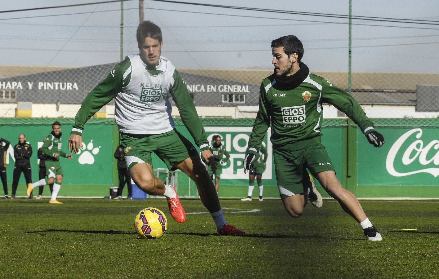 Entrenamiento del Elche CF