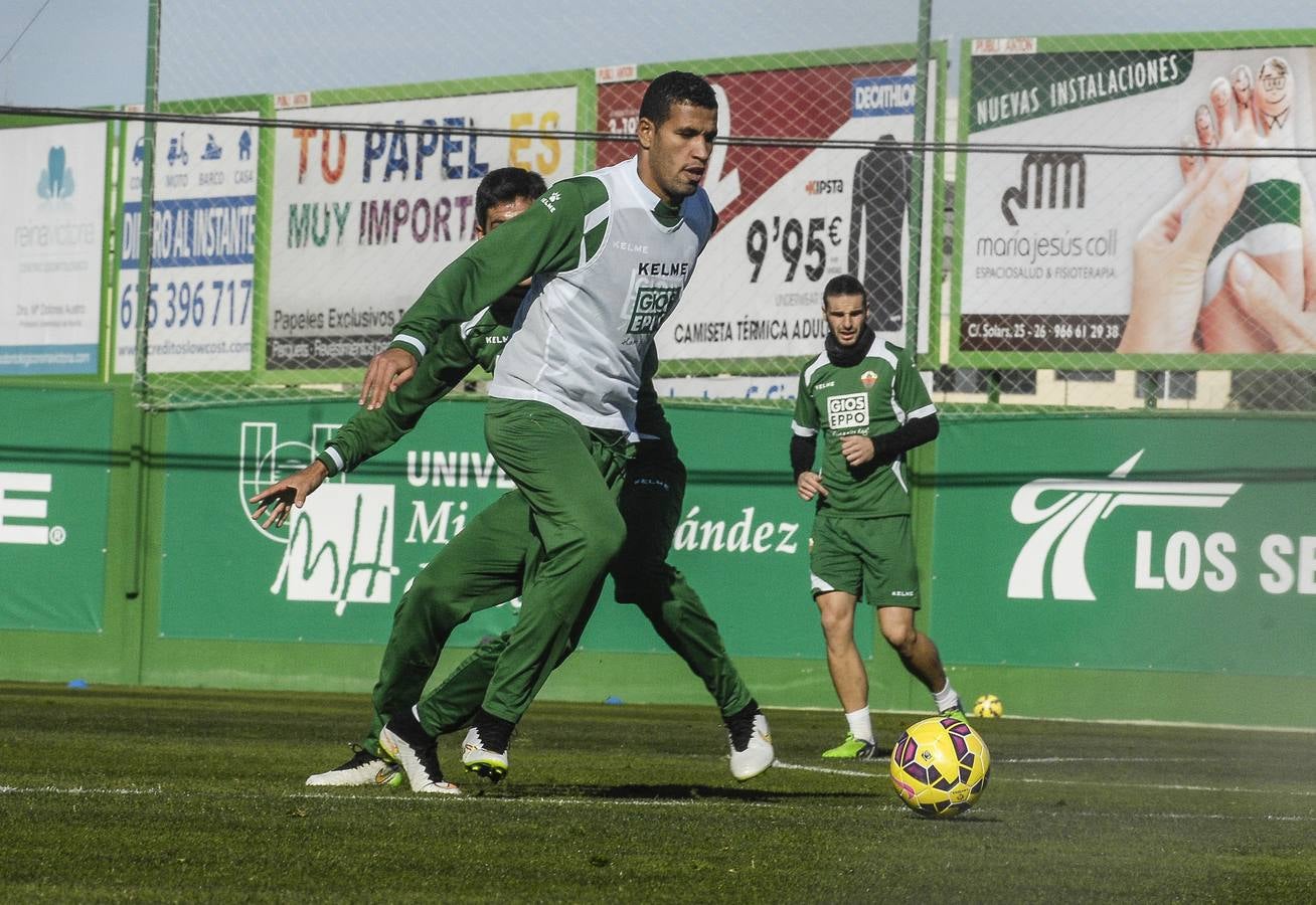 Entrenamiento del Elche CF