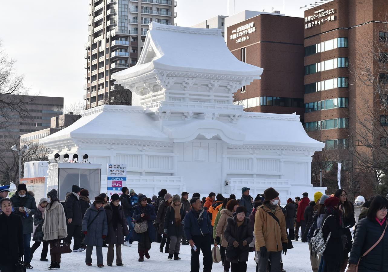 Festival de Nieve de Sapporo 2015