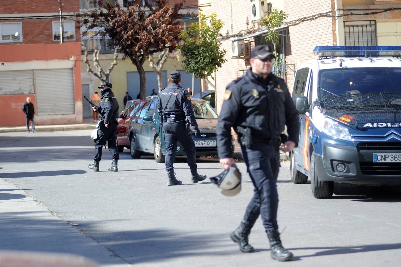 Redada contra la droga en La Paz