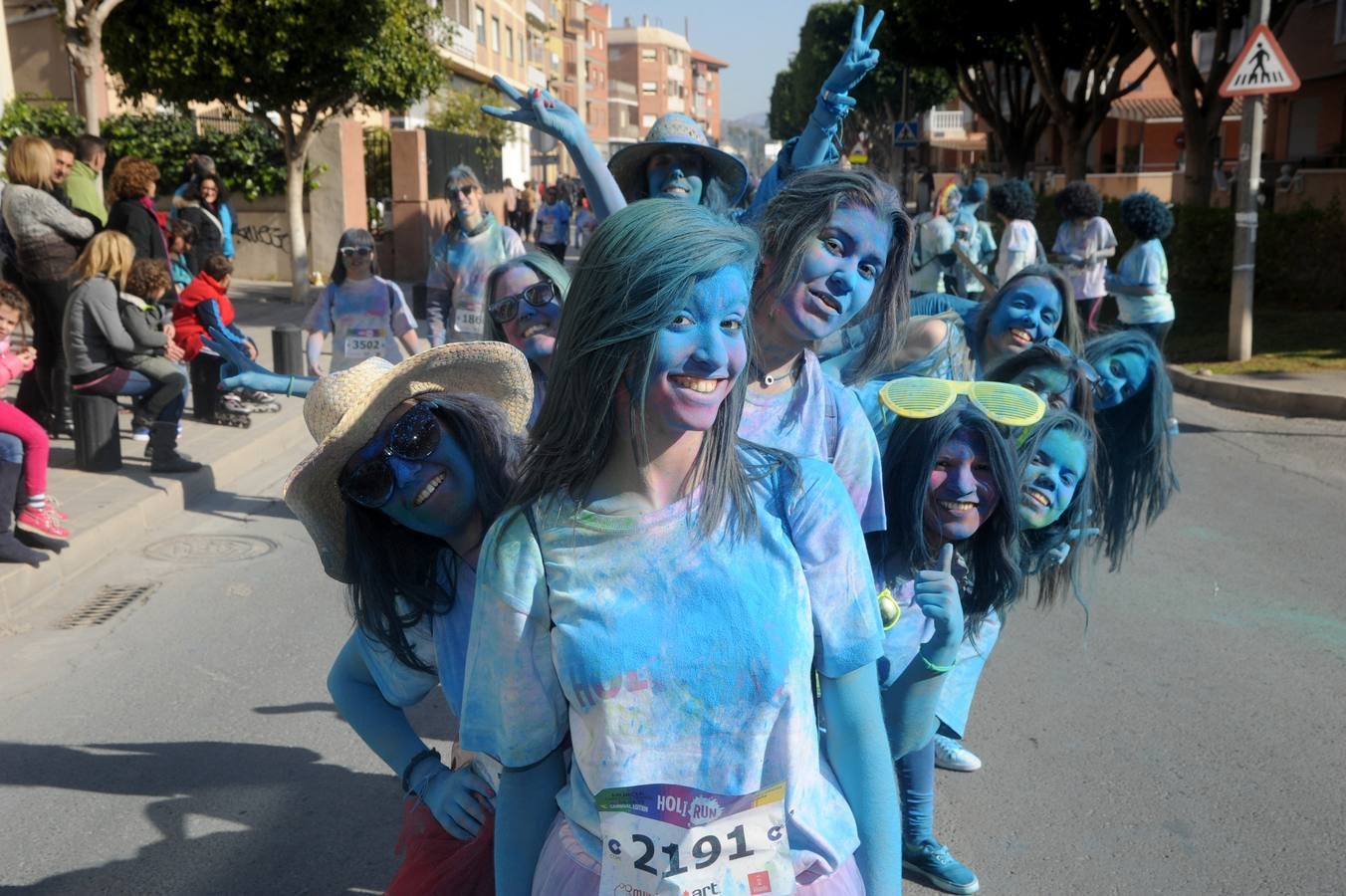 Cabezo de Torres se tiñe de color