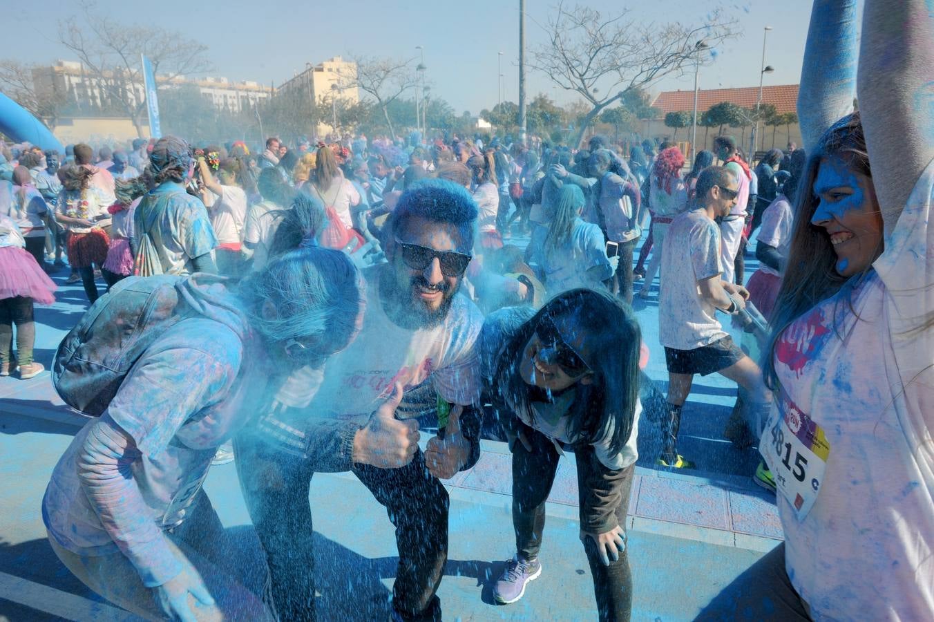 Cabezo de Torres se tiñe de color