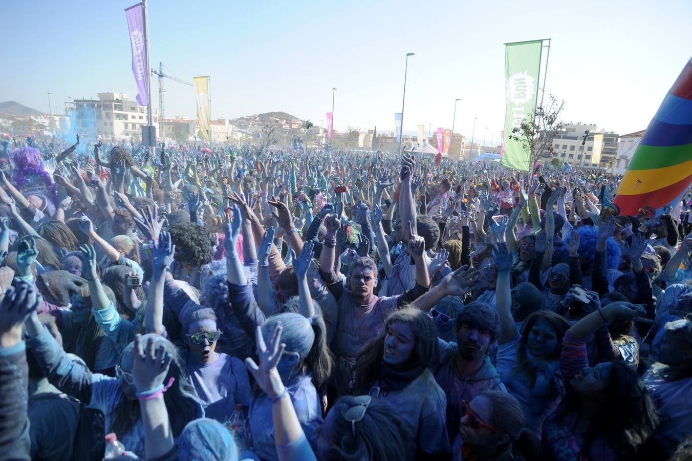 Cabezo de Torres se tiñe de color