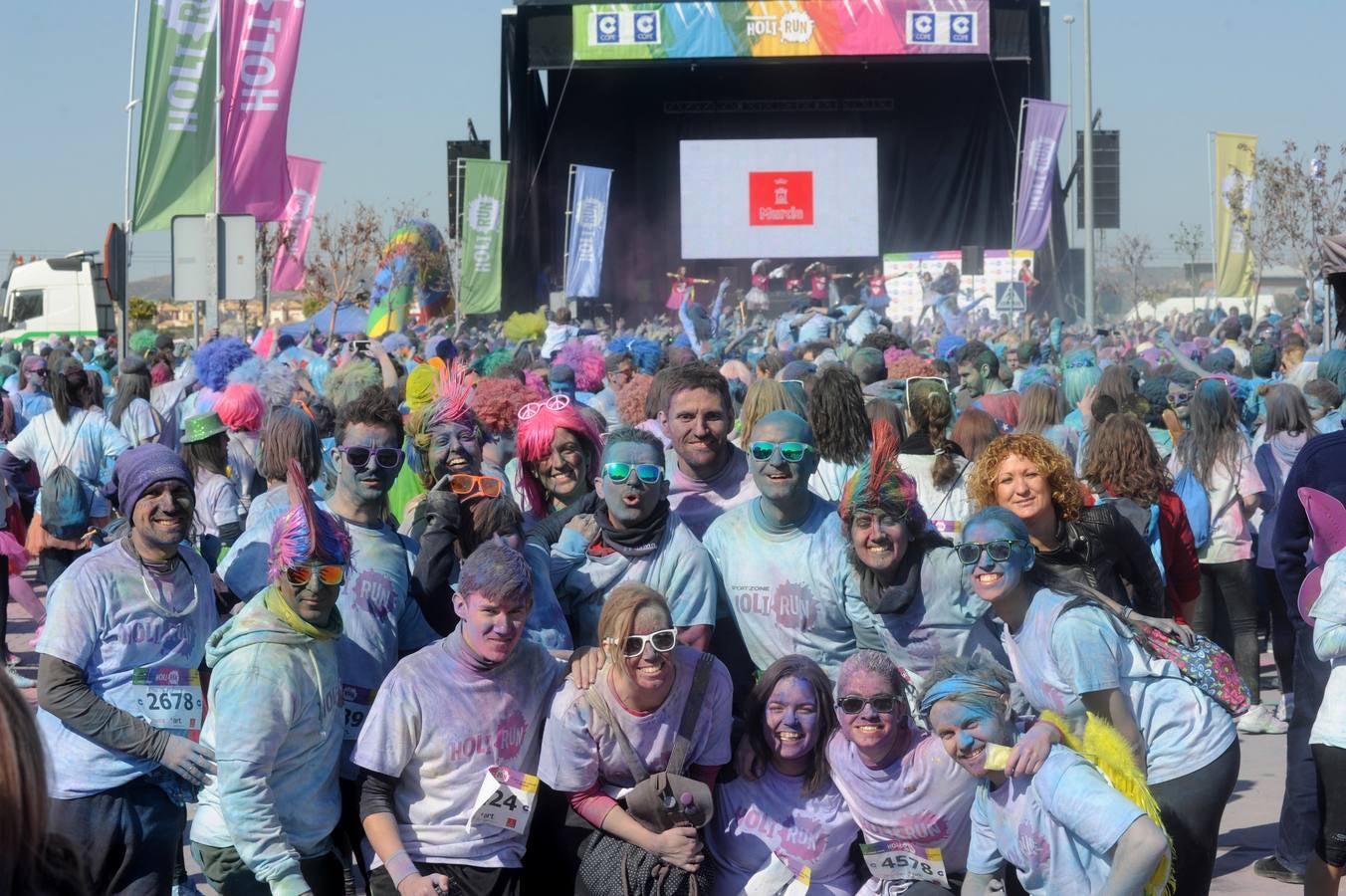 Cabezo de Torres se tiñe de color