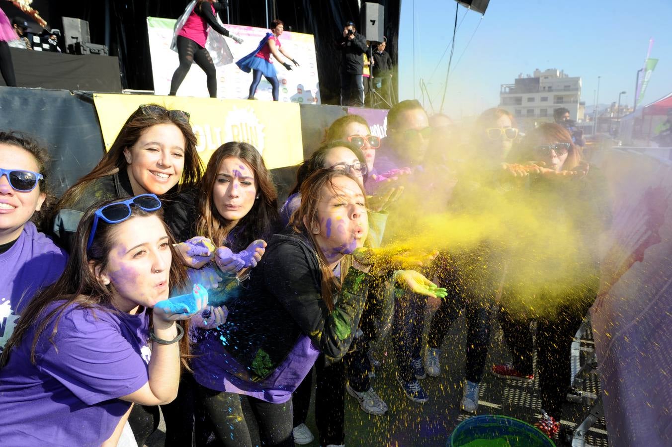 Cabezo de Torres se tiñe de color