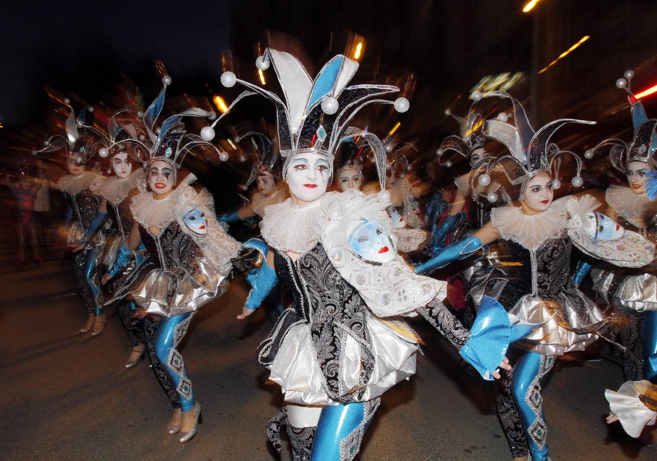 Gran desfile de Carnaval en Cartagena