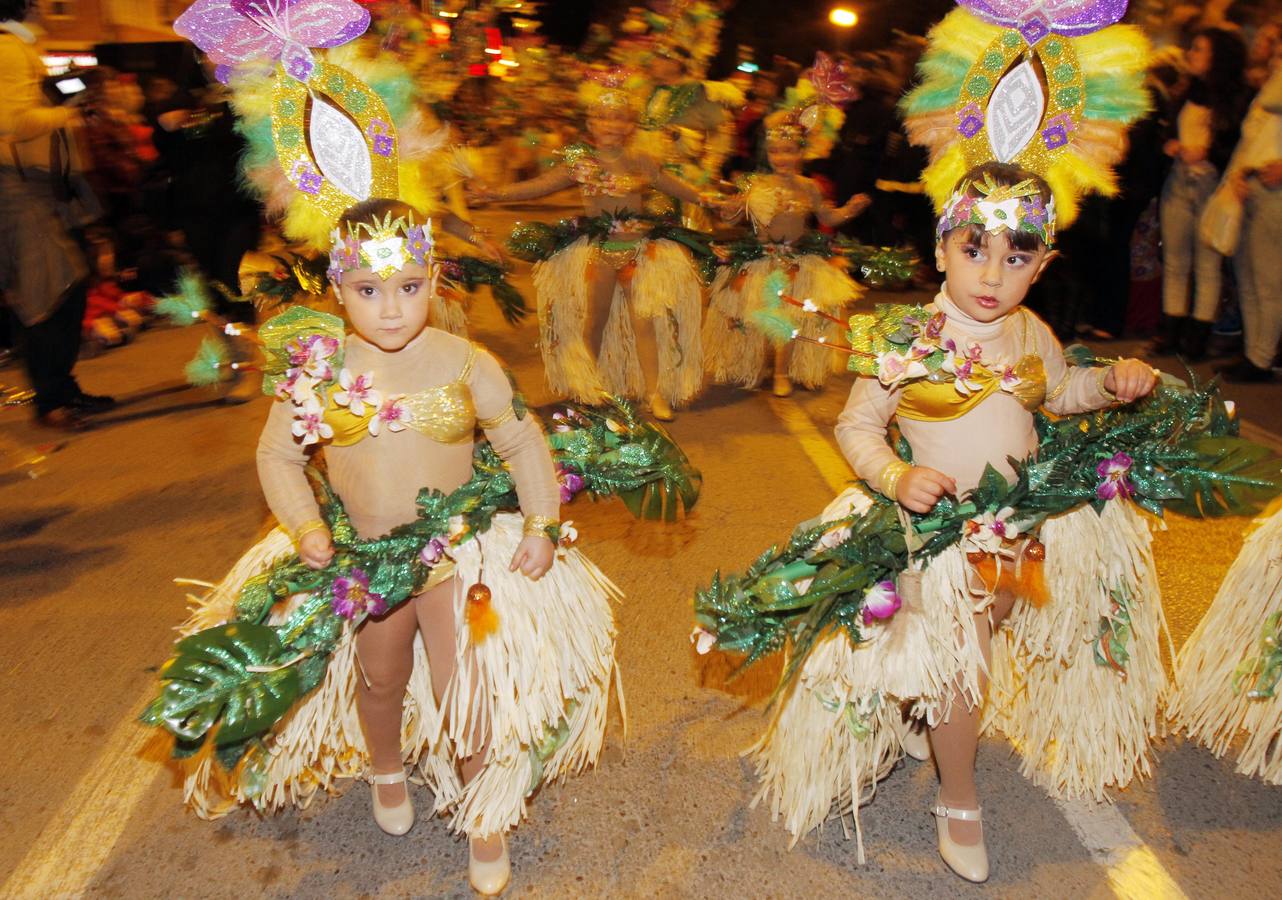 Gran desfile de Carnaval en Cartagena
