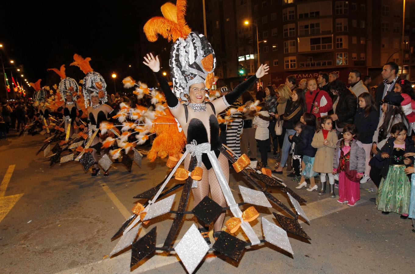 Gran desfile de Carnaval en Cartagena