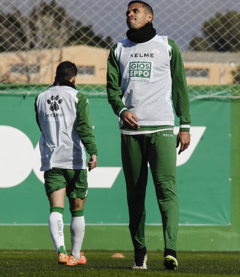 El Elche se prepara para el Real Madrid