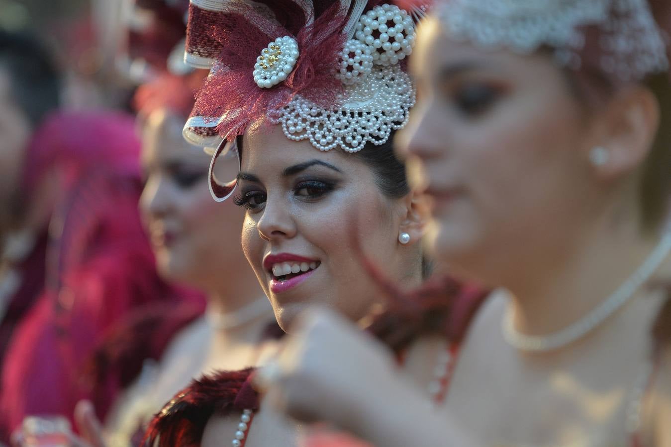 Desfile de las comparsas foráneas en Águilas