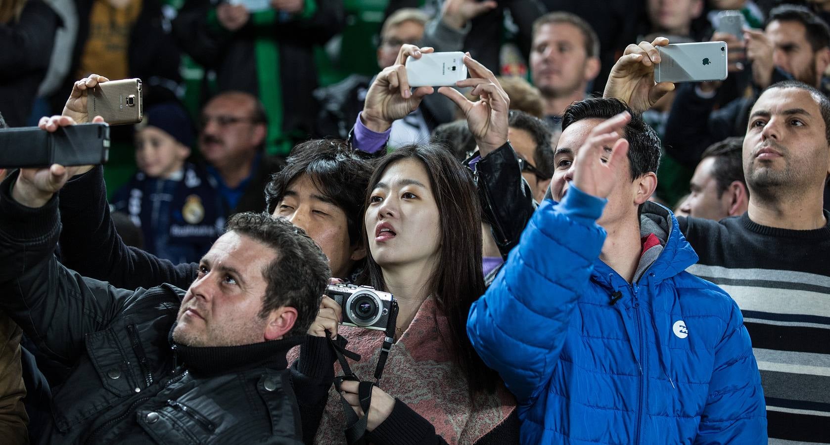 Partido entre el Elche y el Real Madrid