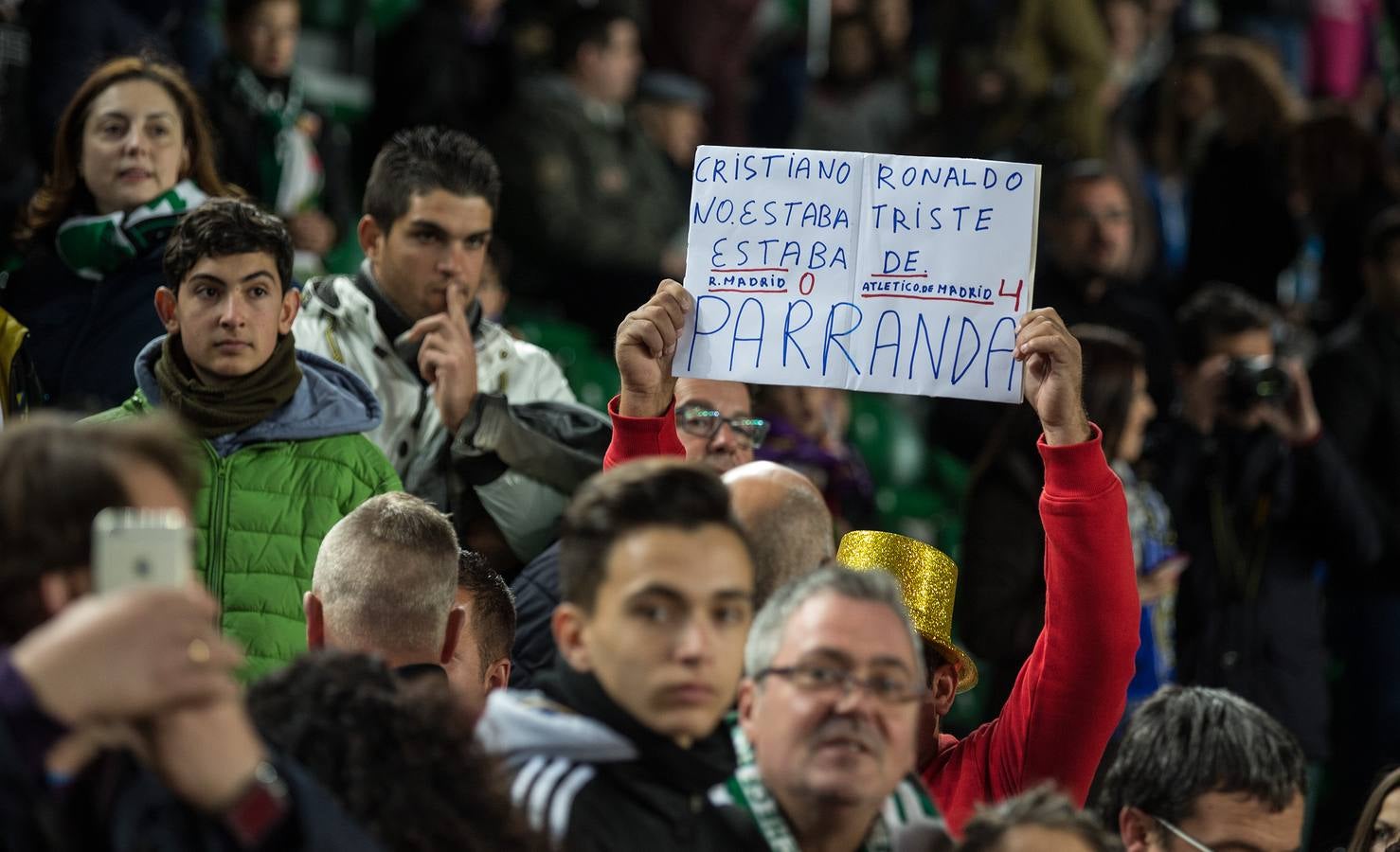 Partido entre el Elche y el Real Madrid