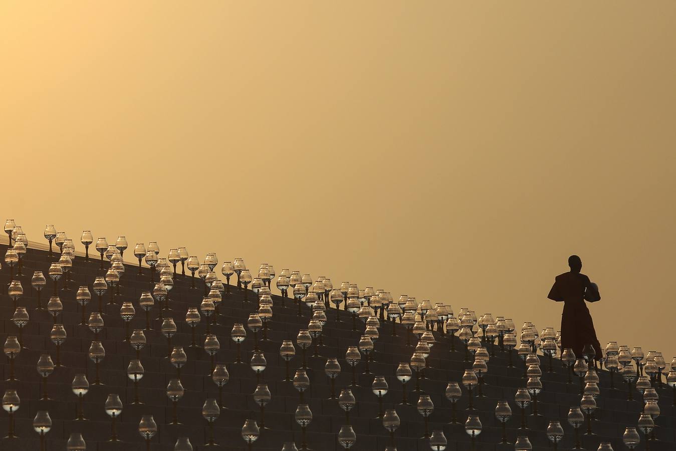 Festividad del Makha Bucha en Tailandia